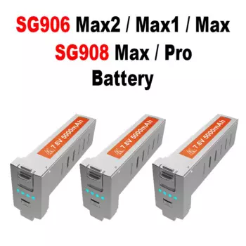 Аккумулятор ZLL для квадрокоптера SG908/SG906 Max, 7,6 В, 3400 мАч, 5000 мАч