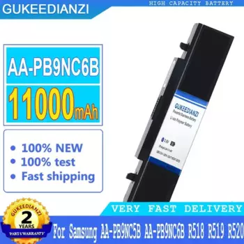 Аккумуляторная батарея 11000 мАч для Samsung AA-PB9NS6B PB9NC6B R580 R540 R519 R525 R430 R530 RV511 RV411 RV508 R528 Aa Pb9ns6b