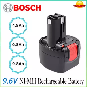 Аккумуляторная батарея Bosch 9,6 в Ni-MH BAT048 BAT100 BAT119 PSR 960 BH984 GSR DR, аккумулятор для электроинструментов Ач