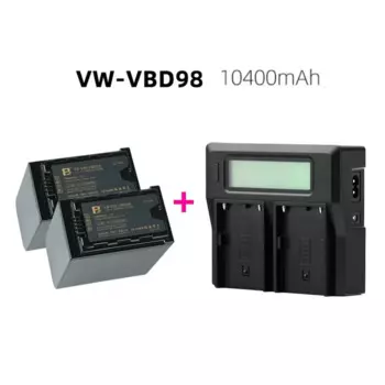 Аккумуляторная батарея для фотоаппарата 78/98 | Зарядное устройство для Panasonic UX90 PX270 MDH3 170MC PX298 EVA1 камера DVX200 PV100 UX180.