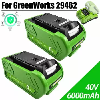 Аккумуляторная батарея для газонокосилки GreenWorks 29462, 40 в, 6000 мАч