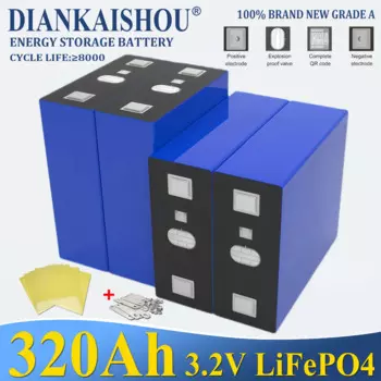 Аккумуляторная батарея класса А, 3,2 Ач, в, Lifepo4, 12 В, 24 В, 48 В
