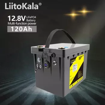 Аккумуляторная батарея LiitoKala, 12 В, 12,8 А · ч