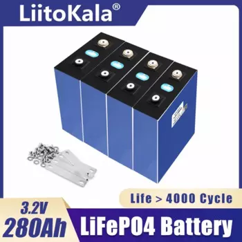 Аккумуляторная батарея LiitoKala, 3,2 в, а/ч, 12 В, 24 В, 36 в, а/ч