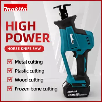 Аккумуляторная бесщеточная электрическая сабельная пила Makita 18 В, ручная многофункциональная портативная пила высокой мощности для резки дерева и металла