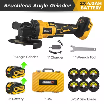 Аккумуляторная бесщеточная угловая шлифовальная машина Bosch GWS 12-125 C