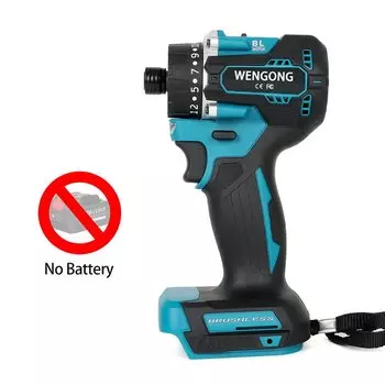 Аккумуляторная бесщёточная отвертка LWHYY 23+1 режим 280 Нм для аккумулятора Makita 18 В