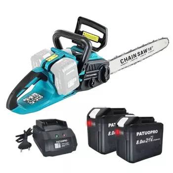 Аккумуляторная цепная пила PATUOPRO 16 дюймов