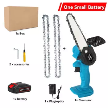 Аккумуляторная цепная пила WOBERICH 6 дюймов