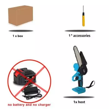 Аккумуляторная цепная пила WOYOFADA 6 дюймов