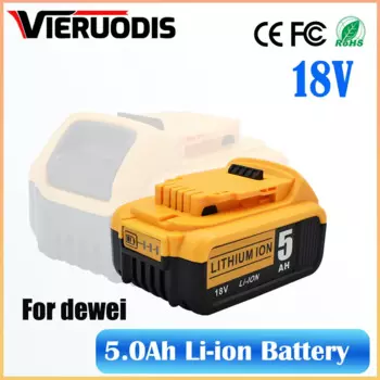 Аккумуляторная отвертка dewalt, 20 в, 5,0 Ач