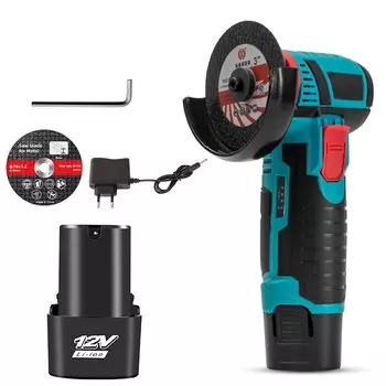 Аккумуляторная угловая шлифовальная машина 12V