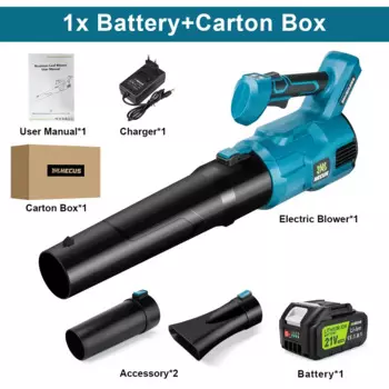 Аккумуляторный бесщеточный воздуходувка Makita 18В