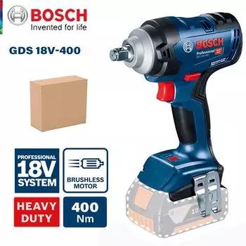Аккумуляторный гайковерт Bosch GDS 18V-400