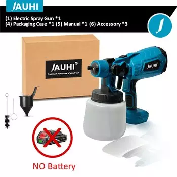 Аккумуляторный пистолет-распылитель JAUHI 1000 мл