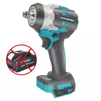 Аккумуляторный ударный гайковерт PATUOPRO 550 Нм для аккумулятора Makita 18 В