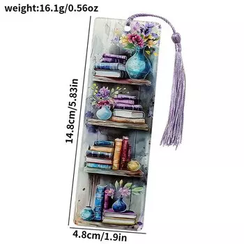 Акриловая книжная закладка MINISO