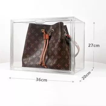 Акриловая коробка для хранения сумок PGY