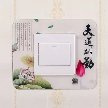 Акриловая наклейка на выключатель T033