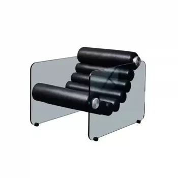 Акриловое кресло для отдыха, дизайнерское креативное закаленное стекло, специальная форма, Сетчатое красное кресло для отдыха