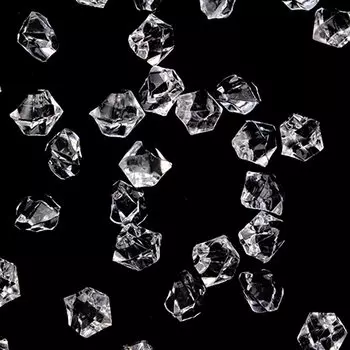 Акриловые камни для льда Zepfront 100 шт., 11x14 мм