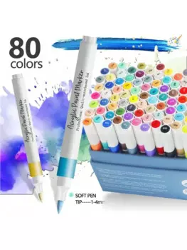 Маркеры акриловые 80 цветов