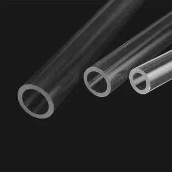 Акриловая трубка для аквариума, прозрачная трубка с диаметром 12 мм, 14 мм, 16 мм, толщина 2 мм, 20 шт., длина 48-50 см