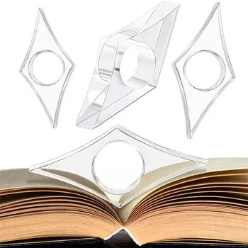 Акриловые закладки для книг, прозрачные
