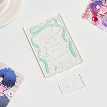 Акриловый бант для фотокарт OMGD