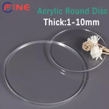 Акриловый круглый диск 10-250 мм