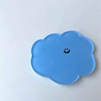 Акриловый мультяшный коврик для подстаканника