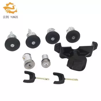 AL117 6C1AV22050XB 4874508 КОМПЛЕКТ ЗАМОК ПЕРЕКЛЮЧАТЕЛЬ ЗАЖИГАНИЯ ЛЕВЫЙ ПРАВЫЙ ЗАМОК ДВЕРИ Замок БАГАЖНИКА ДЛЯ FORD TRANSIT MK7 2006-2014