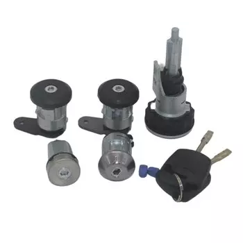 AL180 98FUA22050CDPM переключатель зажигания дверь багажник задний замок цилиндр с 2 ключами для FORD FIESTA уличный люк 99-02