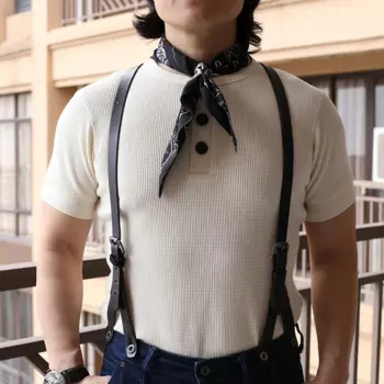 AL6113, Азиатский Размер, 10,5 г/м2, унции, Повседневная футболка Хенли, хлопковая супергибкая футболка с вафельным узором, 4 цвета