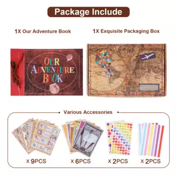 Альбом для скрапбукинга «Приключения»