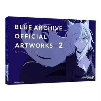 Альбом иллюстраций Blue Archive VOL.2 Sunaookami Shiroko, Takanashi Hoshino