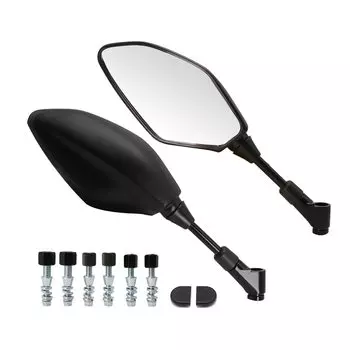 ALCON-зеркала заднего вида для YAMAHA MT01 MT03 MT-07/Tracer FJ09 MT10 Tracer 900 мотоциклетные зеркала заднего вида M8 M10 винты