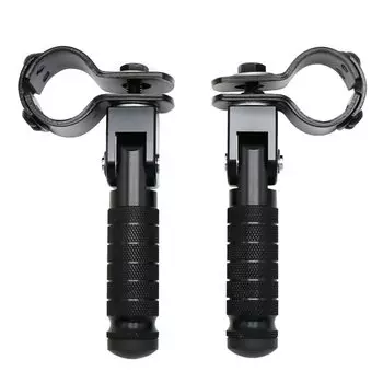 Alconstar- CNC алюминиевая часть для мотоцикла 8 мм, универсальные педали для ног, складные ножки для мотоциклов, мопедов, китов, скутеров