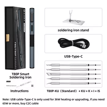 ALIENTEK T80/T80P Электронный паяльник 100Вт