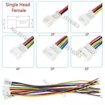 ALINSIN Мини JST-1.25 мм разъем с проводом 2/3/4/5/6/7/8P для Arduino