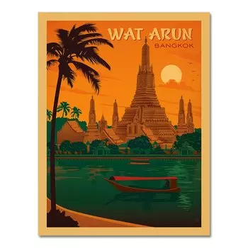 AliPaint Классическая картина "Визит Бангкок"