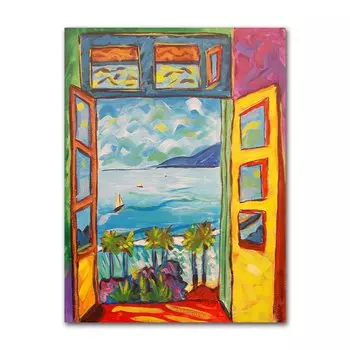 AliPaint Современная пейзажная живопись на холсте