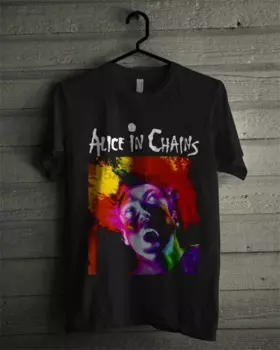 Алиса в цепях винтажный альбом Facelift футболка новый перепечатанный Размер S-4Xl