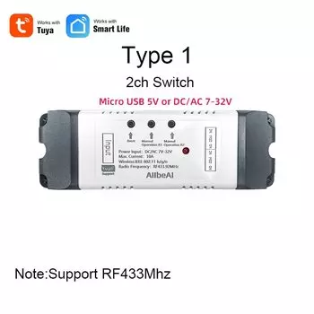 AllbeAI 2-канальный Wi-Fi контроллер двигателя