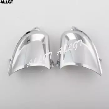 ALLGT передняя хромированная накладка на фару подходит для Honda Gold Wing GL1800 2001 2002 2003 2004 2005 2006 2007 2008 2009 2010 2011