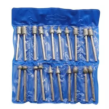 Алмазная шлифовальная головка TONGFENGLH Diamond grinding head (150 mesh), 20 шт.