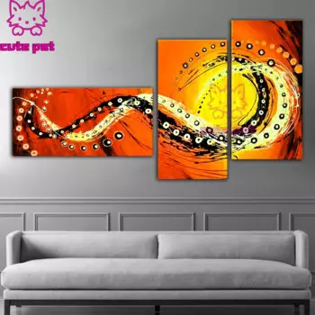 Алмазная вышивка Абстрактная живопись полная квадратная круглая дрель 5d diy набор алмазной живописи Алмазная мозаика вышивка крестиком украшение