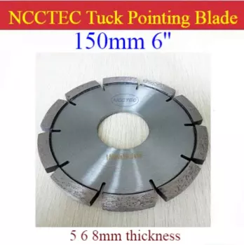 Алмазное лезвие для наведения пазов, 6 дюймов, B6TP / 150 мм, для бетонных стен, инструменты для наведения пазов, 5, 6, 8, 10 мм, толстый сегмент