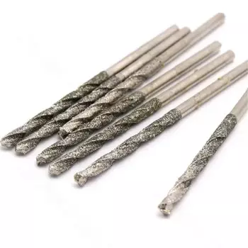 Алмазное спиральное сверло 0.8-3 мм