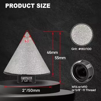 Алмазные фаски DT-DIATOOL для сверления отверстий